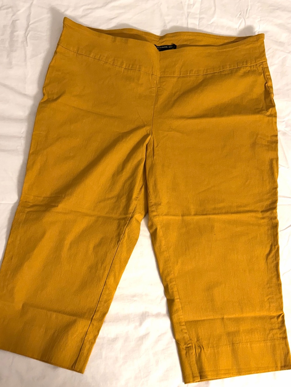 zac and rachel yellow pant Size 22W